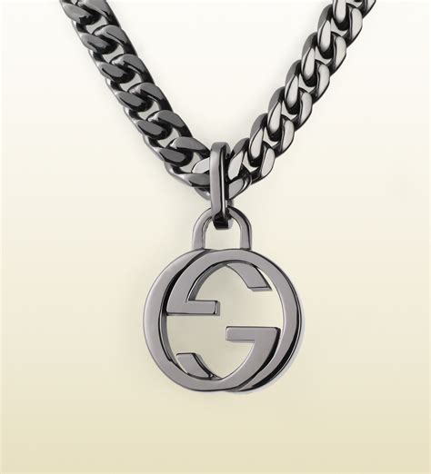 pendantif gucci|gucci interlocking necklace.